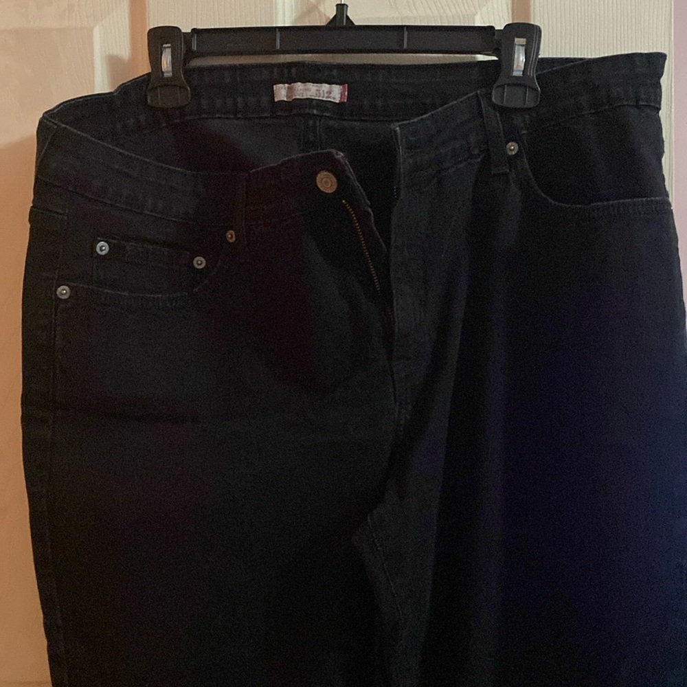 Women’s Wide Leg Black denim pants